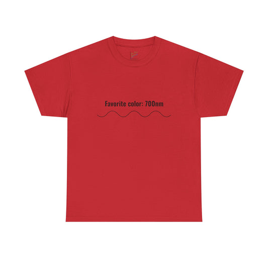Favorite Color: 700nm (Red)